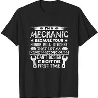 T-shirt Fier d'être Mécanicien pour Hommes
