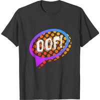 T-shirt Oof! pour hommes noir