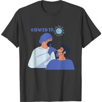 Covid 19 Test Funny T-Shirt for Men — Mens T Shirts