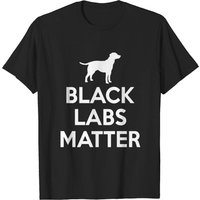 Black Labs Matter Men's T-shirt