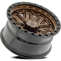 Arena Jackal Smoked Bronze Center Gloss Black Lip 20x10 Rims — Wheels & Rims