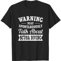 Funny Scuba Diving T-Shirt for Men - Black — Mens T Shirts