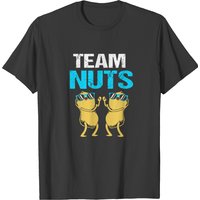 Gender Reveal Team Nuts Boy Blue Baby Bump T-Shirt for Men
