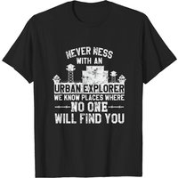 Urbex Hobby Exploration T-Shirt for Men — Mens T Shirts