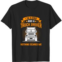 T-shirt Trucker Dad Chauffeur de Camion Cadeau pour la Fête des Pères — T-shirts pour hommes