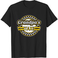 T-shirt Grandpa's Taxi Sign pour hommes — T-shirts pour hommes