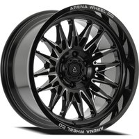 Arena Javelin Gloss Black Milled Wheels - 20x10 - 5x127 -18 Offset — Wheels & Rims