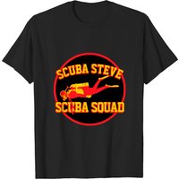 Scuba Steve Men's T-shirt in Black