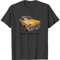 T-shirt classique jaune NYC Checker Taxi de New York pour hommes — T-shirts pour hommes