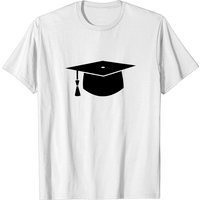 Mortarboard Academic Hat Graduation T-shirt for Men