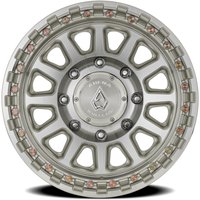 Roues Arena Enduro Gloss Silver Machined - 17x9 - Motif de boulons 8x170