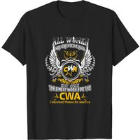 CWA The Finest Work Men's T-Shirt - Black
