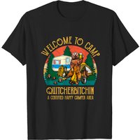 Camp Quitcherbitchin Certified Bear D T-Shirt for Men