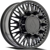 Arena Forged Dually Casino Front Wheel Gloss Black - 22x8.25 — Wheels & Rims