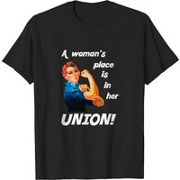 Pro Union Strong - T-shirt Union Proud Rosie The Riveter pour hommes