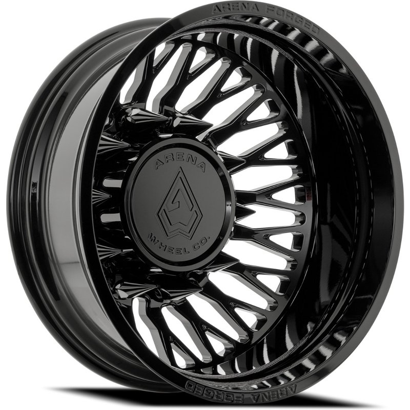 Arena Forged Dually Maximus Rear Wheel Gloss Black 22x8.25 8x200 — Wheels & Rims