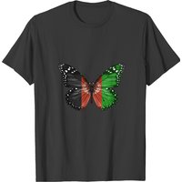 T-shirt pour hommes avec le drapeau papillon de l'Afghanistan — T-shirts pour hommes