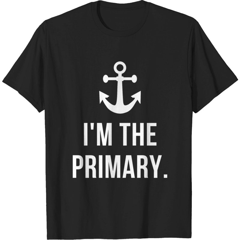 T-shirt Invité Yacht Deck - I'm The Primary pour Hommes — T-shirts pour hommes