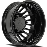 Arena Forged Dually Shoreline Rear Gloss Black Wheel - 24x8.25 — Wheels & Rims