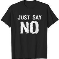 T-shirt Avoidance Just Say No pour hommes — T-shirts pour hommes