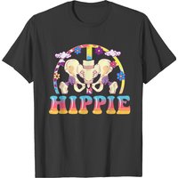 Hippie Hip Replacement Joint Surgery Recovery T-Shirt for Men — Mens T Shirts