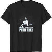T-shirt Punk Rock pour Hommes - Design Haute Tension