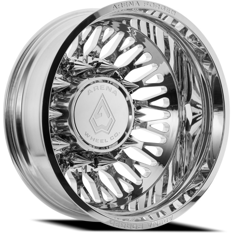 Roues Arena Forged Dually Stealth Milled et Polished — Roues et jantes