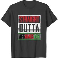 T-shirt Straight Outta Afghanistan pour hommes