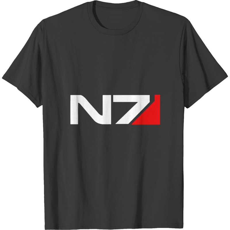 Mass Effect N7 T-Shirt for Men - Black
