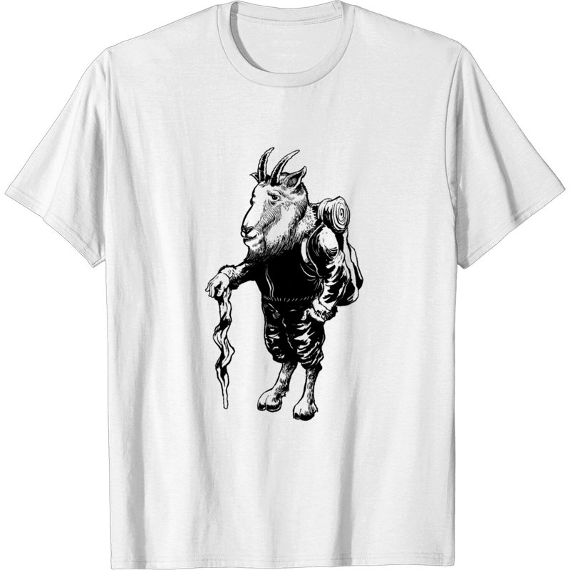 T-shirt Mountain Goat Ram Mountaineer pour hommes — T-shirts pour hommes
