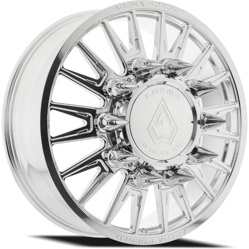 Roues Arena Forged Dually Imperial Milled et Polished avant — Roues et jantes