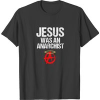 T-shirt Jésus était un anarchiste chrétien rebelle pour hommes — T-shirts pour hommes