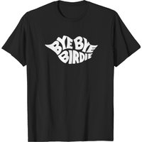 Bye Bye Birdie Iridescent T-shirt for Men - Black