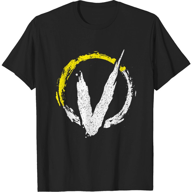 Voluntaryist Symbol T-Shirt for Men in Black