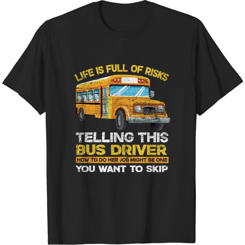 School Bus Driver Gift T-Shirt for Men