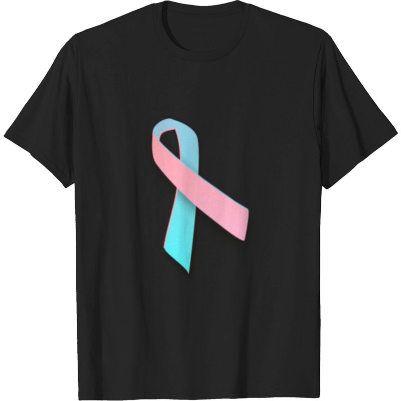 T-shirt rose et bleu pour hommes — T-shirts pour hommes