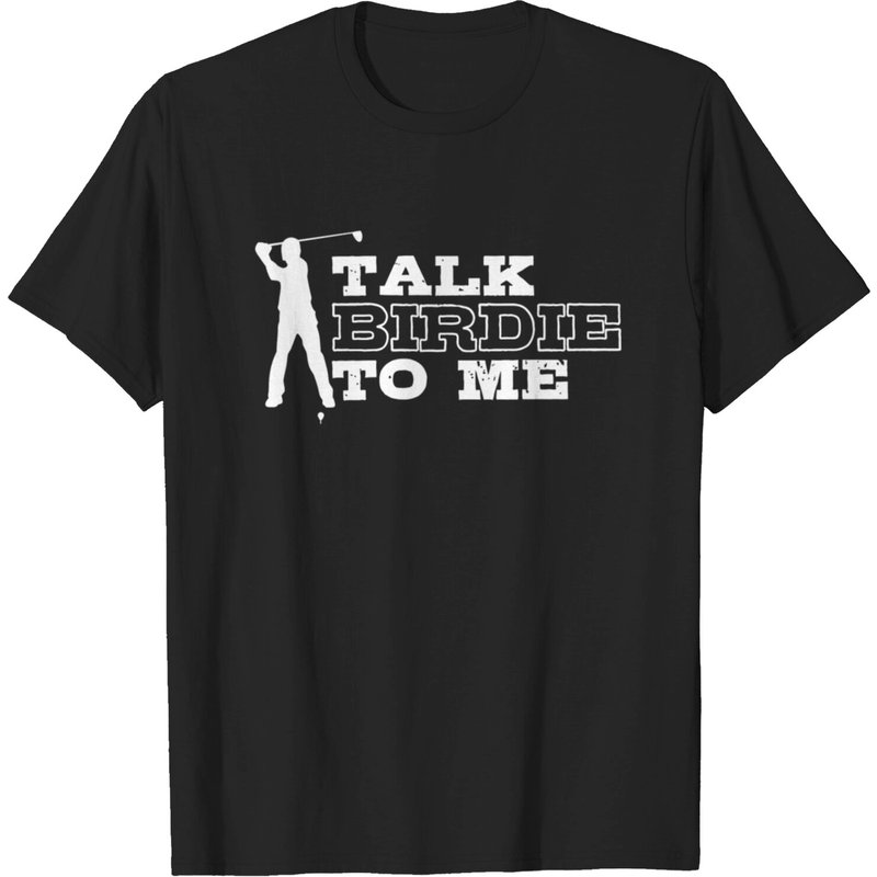 Golf - T-shirt Talk Birdie To Me pour hommes — T-shirts pour hommes