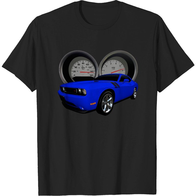 T-shirt Challenger Blue Speed pour hommes — T-shirts pour hommes