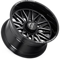 Lock Extreme Apex Gloss Black Milled Wheels - 20x10 - 8x165.1
