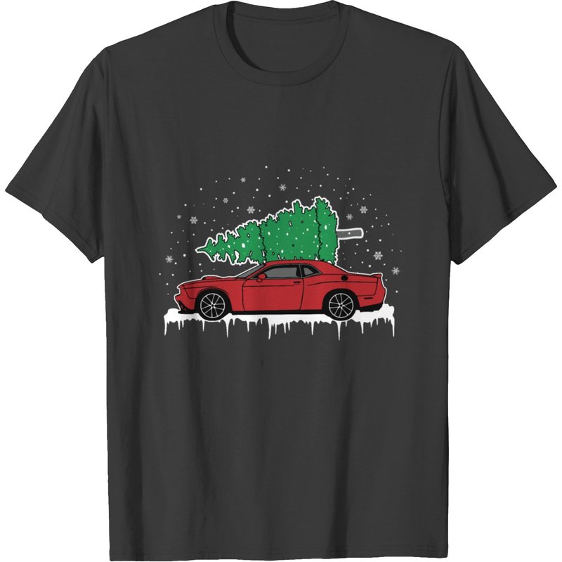 T-shirt de Noël Edition Challenger Xmas pour hommes