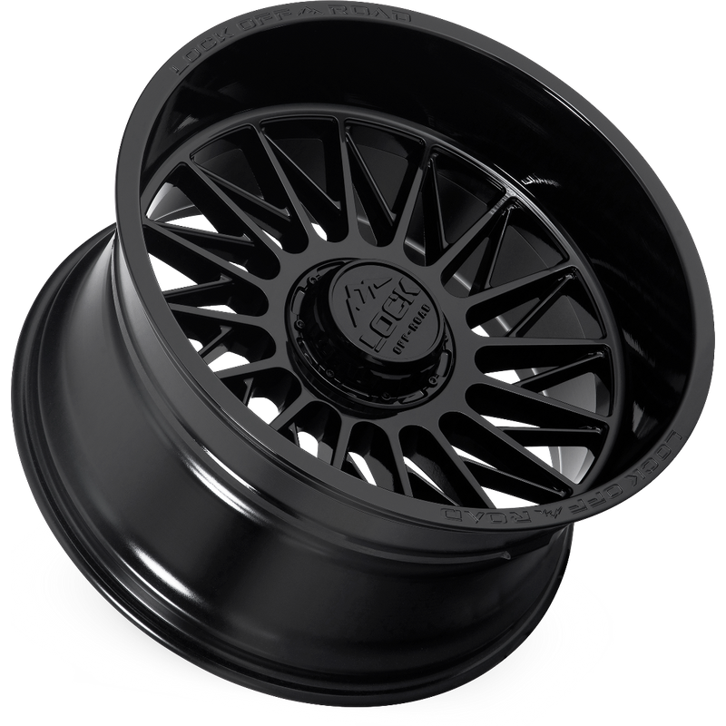 Lock Extreme Wheel Assault Gloss Black - 20x10 - 5x127 -18 Offset — Wheels & Rims