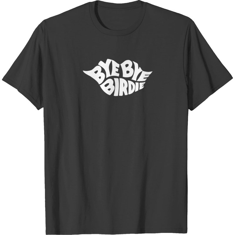 T-shirt iridescent Bye Bye Birdie pour hommes en noir