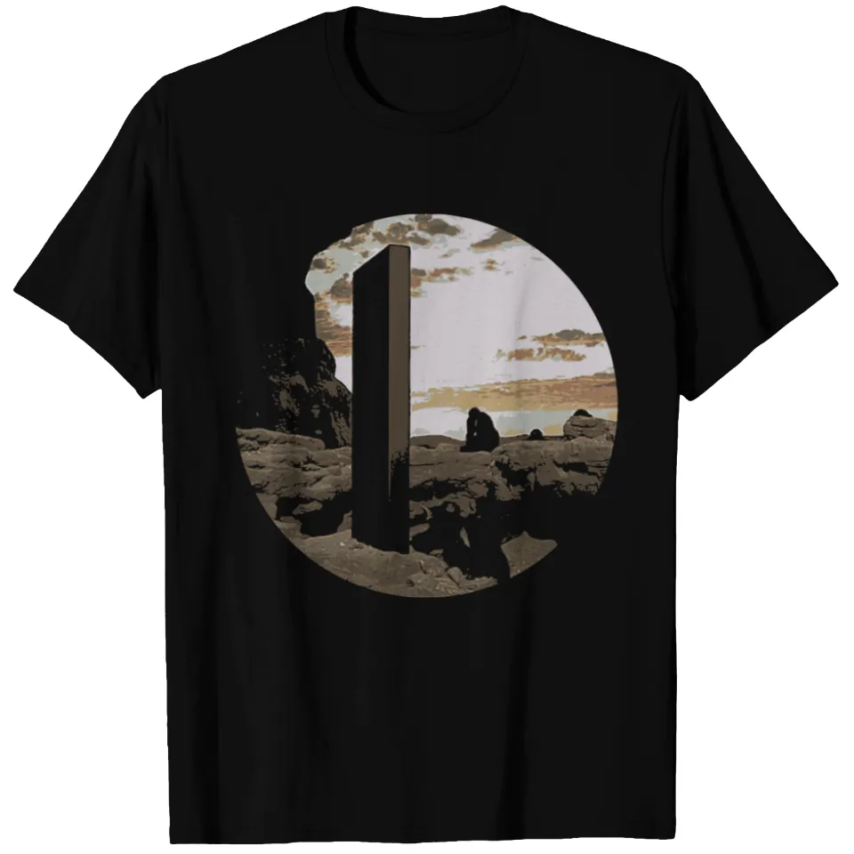 T-shirt rond 2001 Monolith pour hommes en noir