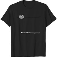 T-shirt Basic Text Book Narcotics Anonymous pour hommes