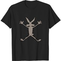 T-shirt Crash Coyote pour hommes en noir — T-shirts pour hommes