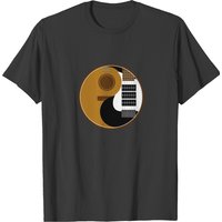 T-shirt Yin Yang Guitar pour hommes