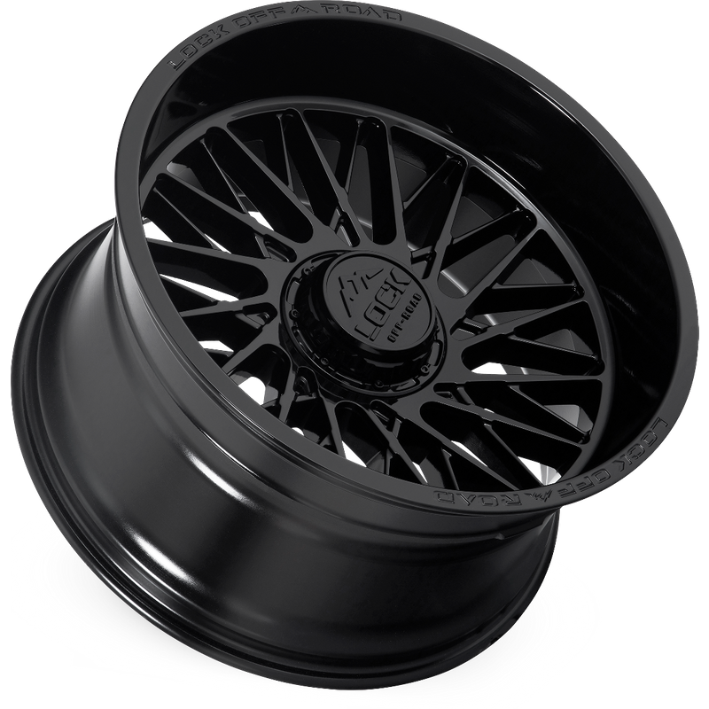 Lock Extreme Wheel Bandit Gloss Black - 20x10 - 5x127 Bolt Pattern