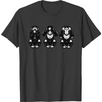 T-shirt Homme Voir Pas, Entendre Pas, Parler Pas