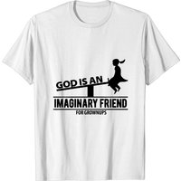 T-shirt God, Imaginary Friend pour Grownups pour hommes — T-shirts pour hommes