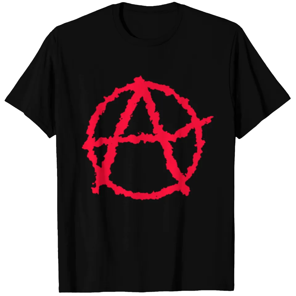 Anarchy Symbol T-shirt for Men — Mens T Shirts